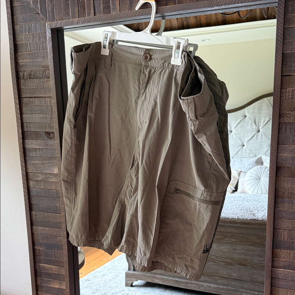 Huk Men's Cargo Shorts - Olive